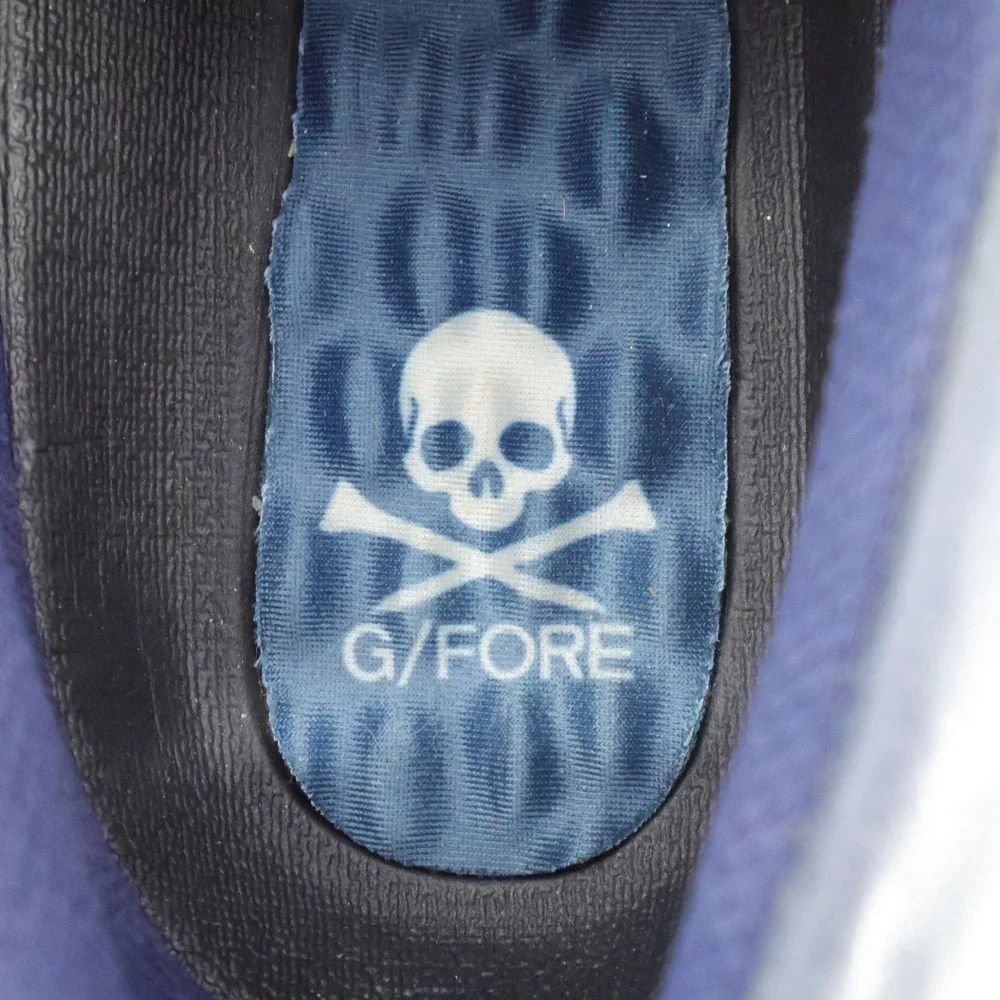 G/FORE‎ Longwing Gallivanter Camo Knit Golf Shoes Navy Mens 12
